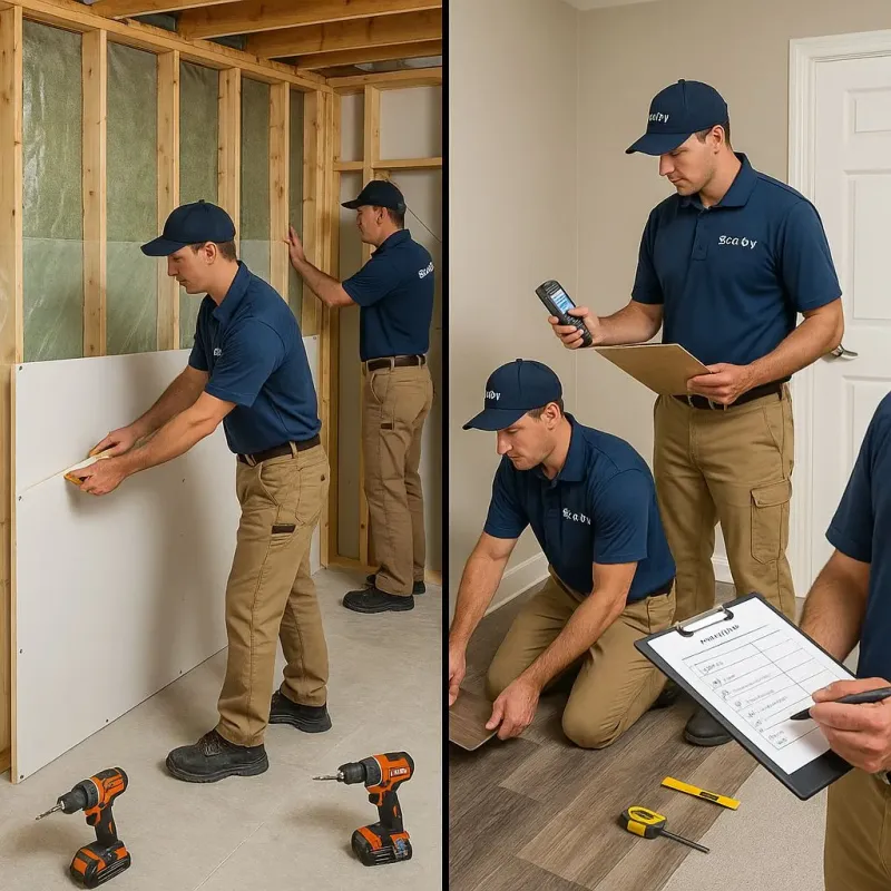 Repairs and Reconstruction process in Spurgeon, TN