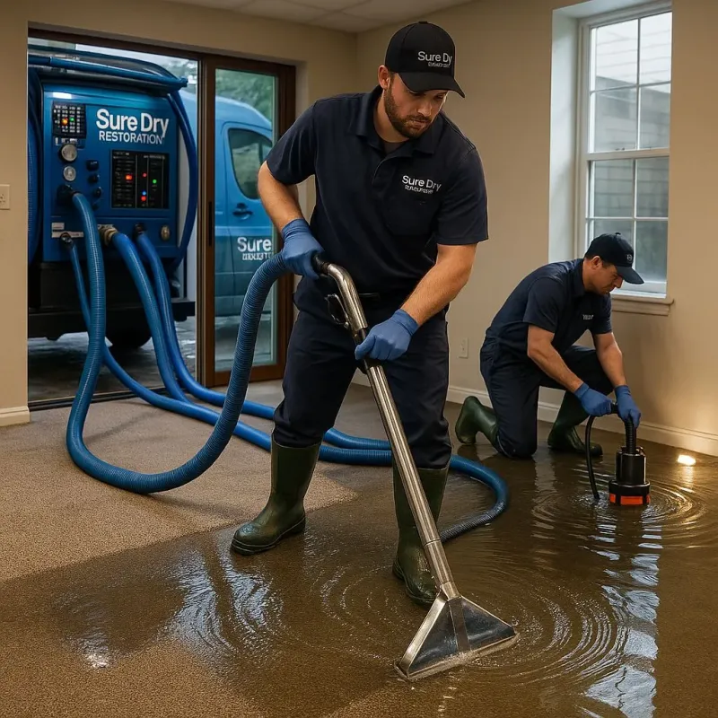 Water Extraction and Removal process in Spurgeon, TN